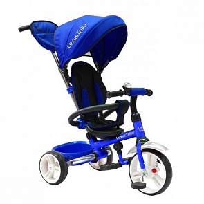 Трехколесный велосипед Lexus Trike с ручкой, регулируемая спинка (Lexus Trike, T300-BLUEsim)